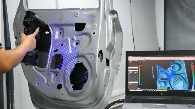 3D検査用のMarvelScanトラッカー無料マーカー無料ハンドヘルド3Dレーザースキャナー